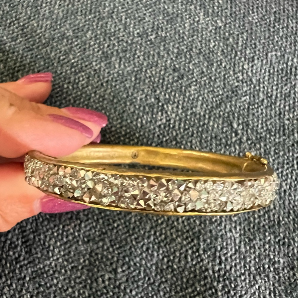 Waxing poetic cuff bracelet